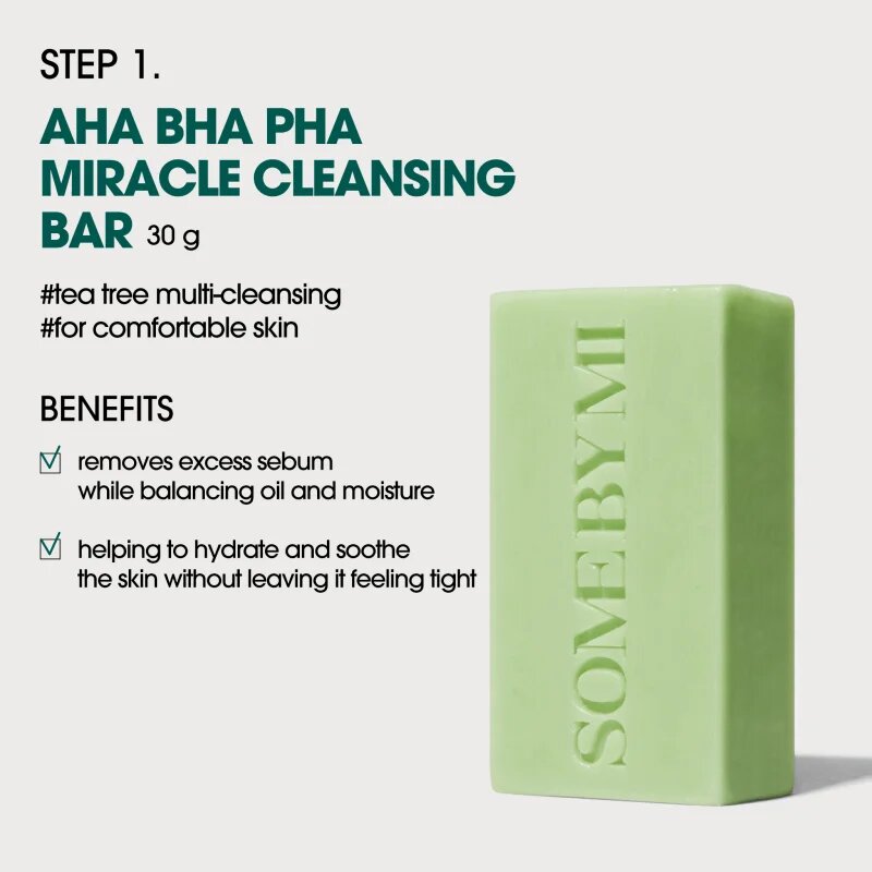 Some By Mi AHA∙BHA∙PHA 30 Days Miracle Starter Kit szett problémás és pattanásos bőrre
