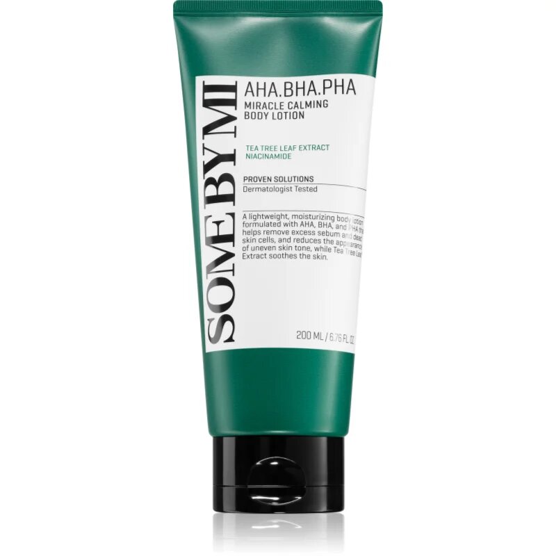 Some By Mi AHA∙BHA∙PHA Calming Body Lotion tápláló testkrém nyugtató hatással 200 ml