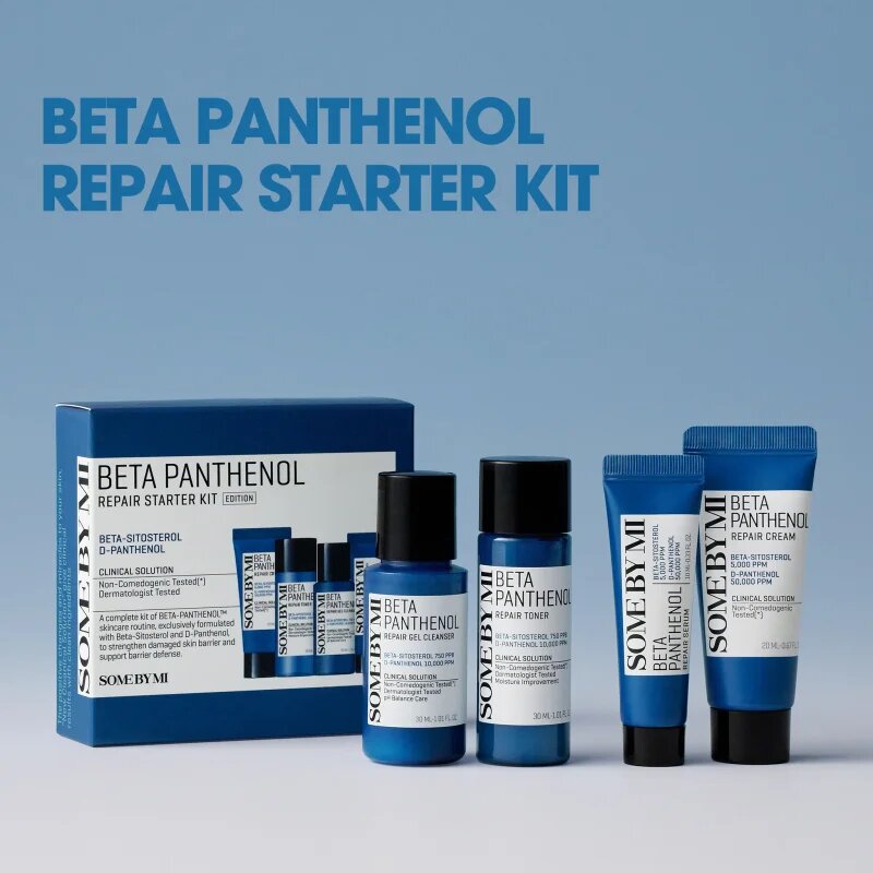 Some By Mi Beta Panthenol Repair Starter Kit szett az érzékeny bőr megnyugtatásához és erősítéséhez