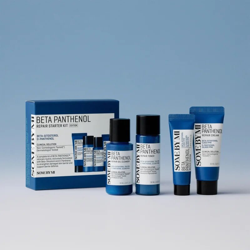 Some By Mi Beta Panthenol Repair Starter Kit szett az érzékeny bőr megnyugtatásához és erősítéséhez