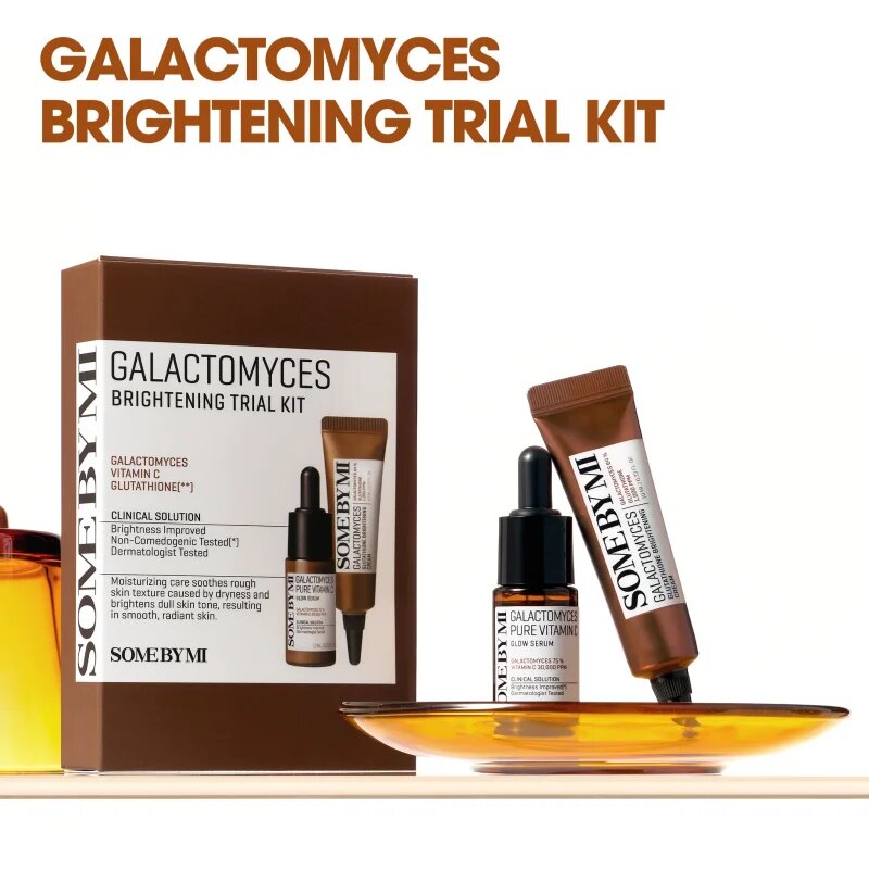 Some By Mi Galactomyces Brightening Trial Kit utazási készlet élénk és hidratált bőr