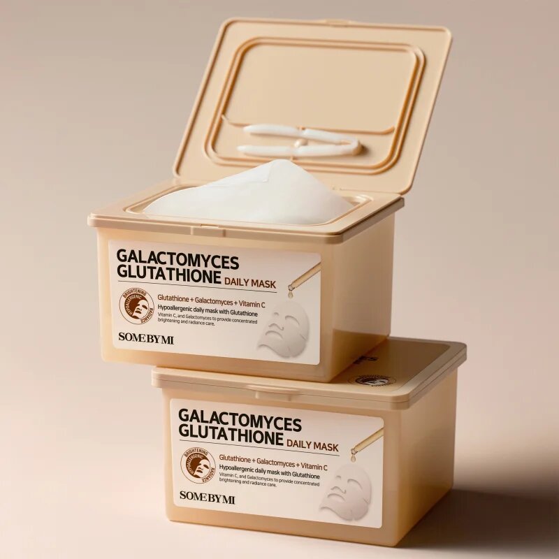 Some By Mi Galactomyces Glutathione Daily Mask Pack fehérítő gézmaszk nagy csomagolás 30 db