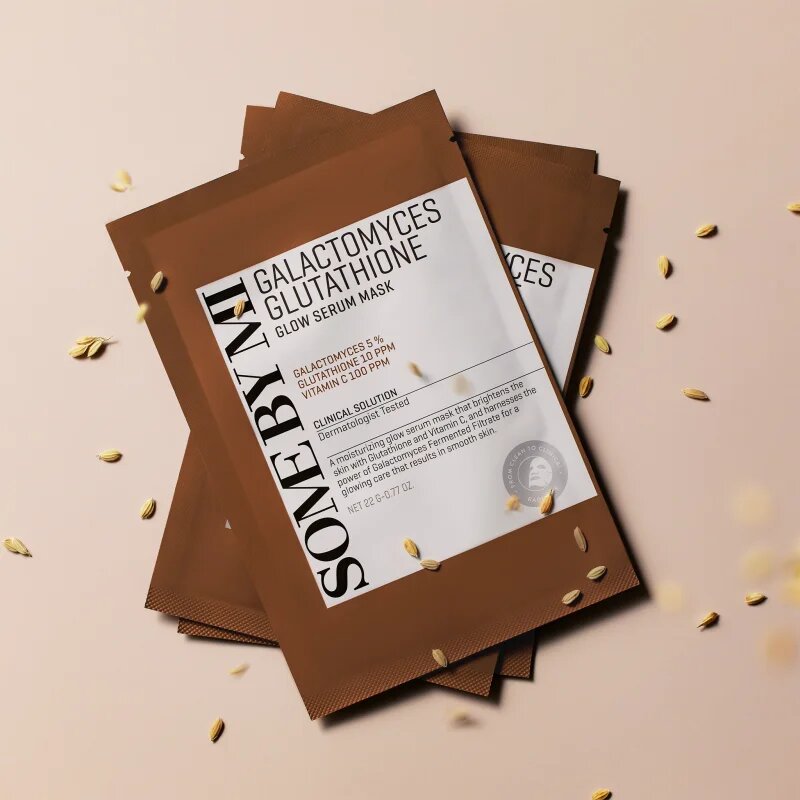Some By Mi Galactomyces Glutathione Glow Serum Mask fehérítő gézmaszk az érzékeny száraz bőrre 22 g