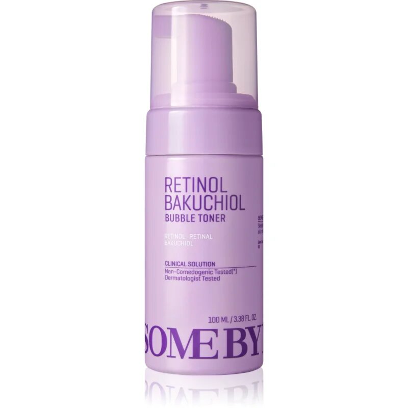Some By Mi Retinol Bakuchiol Bubble Toner arctonik az öregedés ellen nyugtató hatással 100 ml
