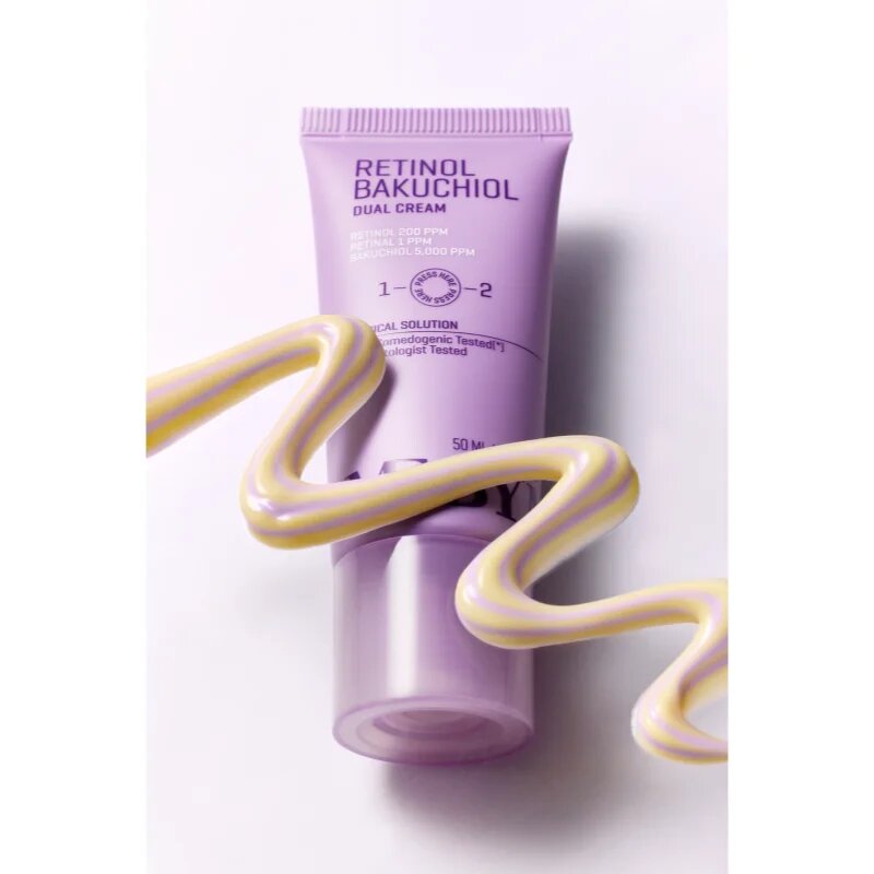 Some By Mi Retinol Bakuchiol Dual Cream intenzív krém a kitágult pórusokra és ráncokra 50 ml