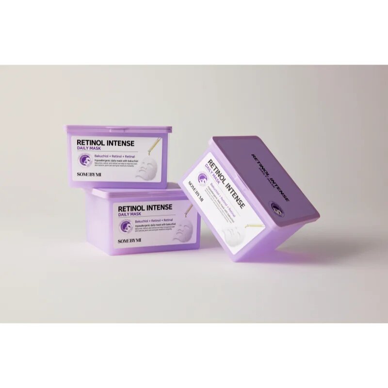 Some By Mi Retinol Intense Daily Mask szövet arcmaszk a ráncok ellen nagy csomagolás 30 db
