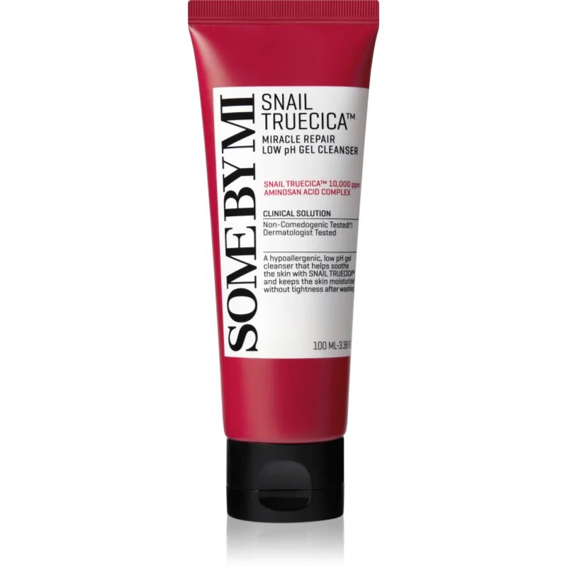 Some By Mi Snail Truecica Miracle Repair Low pH Cel Cleanser nyugtató tisztító gél zsíros és problémás bőrre 100 ml