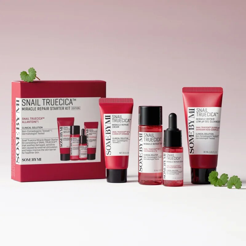 Some By Mi Snail Truecica Miracle Repair Starter Kit ajándékszett az aknéra hajlamos érzékeny bőrre