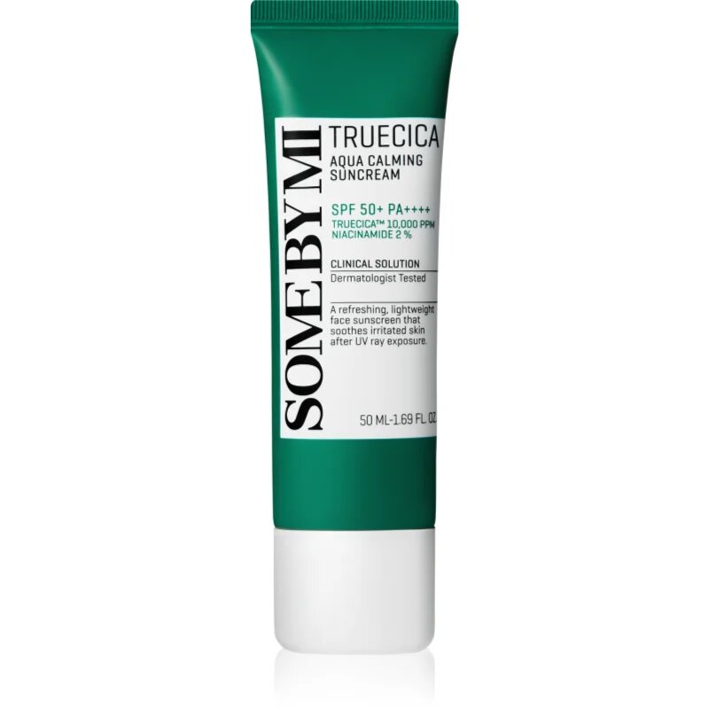Some By Mi Truecica Aqua Calming Suncream nyugtató védőemulzió SPF 50+ 50 ml
