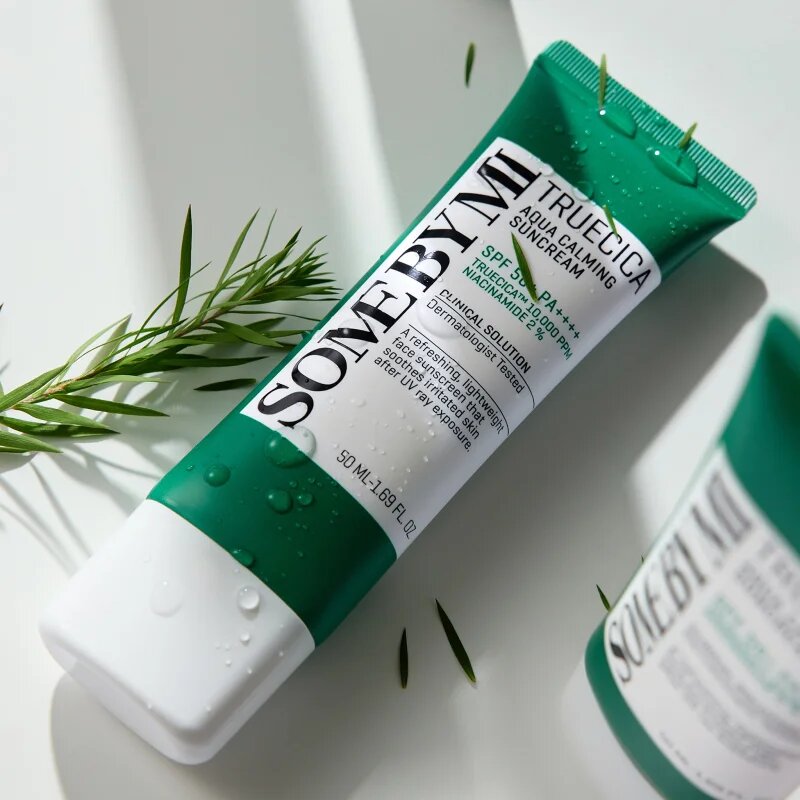Some By Mi Truecica Aqua Calming Suncream nyugtató védőemulzió SPF 50+ 50 ml