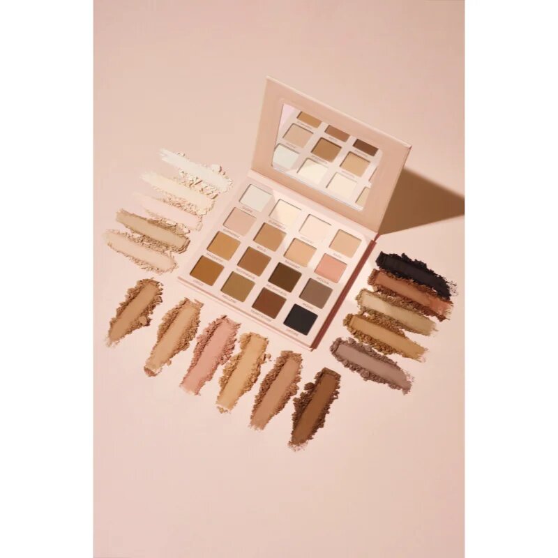 SOSU Cosmetics All Matte Everything Eyeshadow Palette szemhéjfesték paletta 16x2 g