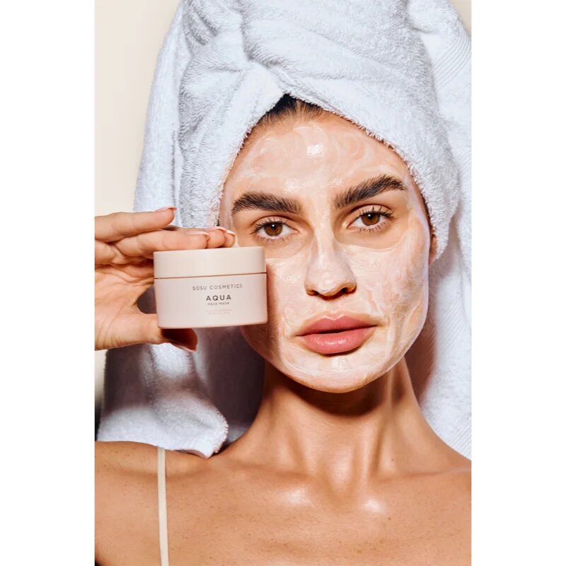 SOSU Cosmetics Aqua Face Mask intenzíven hidratáló maszk 50 g