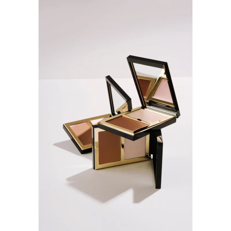 SOSU Cosmetics Contour & Glow élénkítő és bronzosító paletta 2x4.5 g