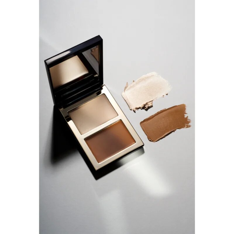 SOSU Cosmetics Contour & Glow élénkítő és bronzosító paletta 2x4.5 g