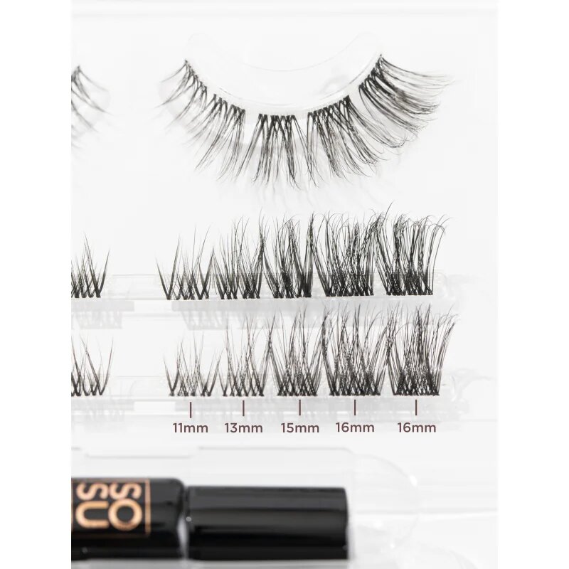 SOSU Cosmetics Hidden Agenda Lash Kit műszempillák Las Vegas 1 db