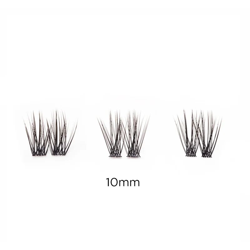 SOSU Cosmetics Hidden Agenda Undetectable Lashes Csomómentes elválasztott szempillák 10 mm