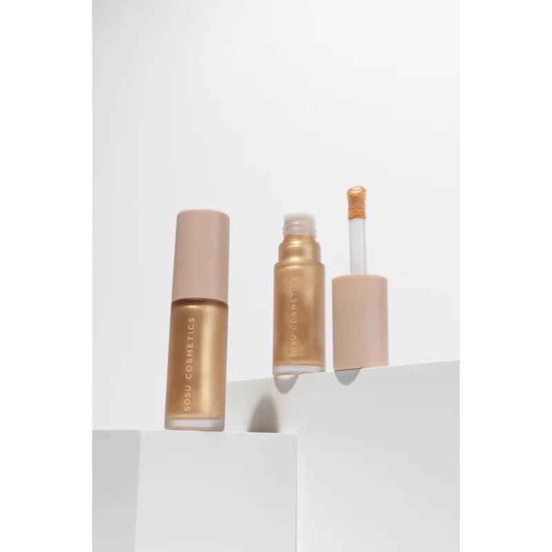 SOSU Cosmetics Liquid Highlight folyékony bőrélénkítő árnyalat Golden Hour 9 ml