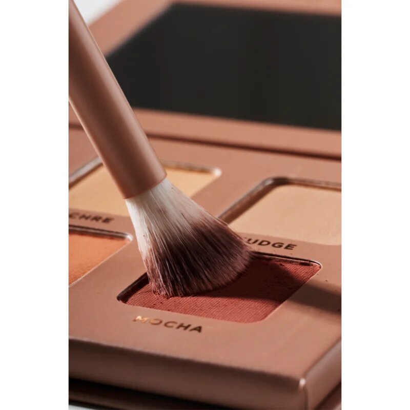 SOSU Cosmetics Matte Eyeshadow Palette szemhéjfesték paletta árnyalat Warm 6x1.3 g