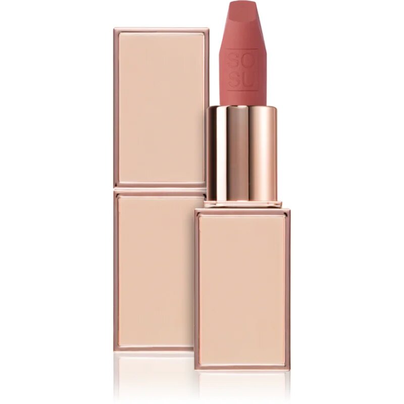 SOSU Cosmetics Matte Lipsticks mattító rúzs árnyalat Birthday Suit 3.2 g