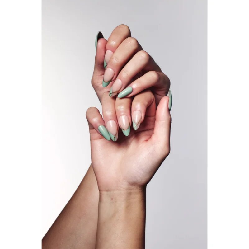 SOSU Cosmetics Salon Nails műköröm árnyalat Soft Sage 30 db