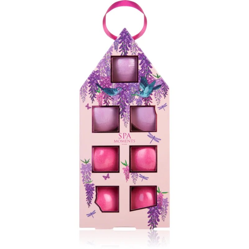 Spa Moments Lilac szénsavas fürdő golyók
