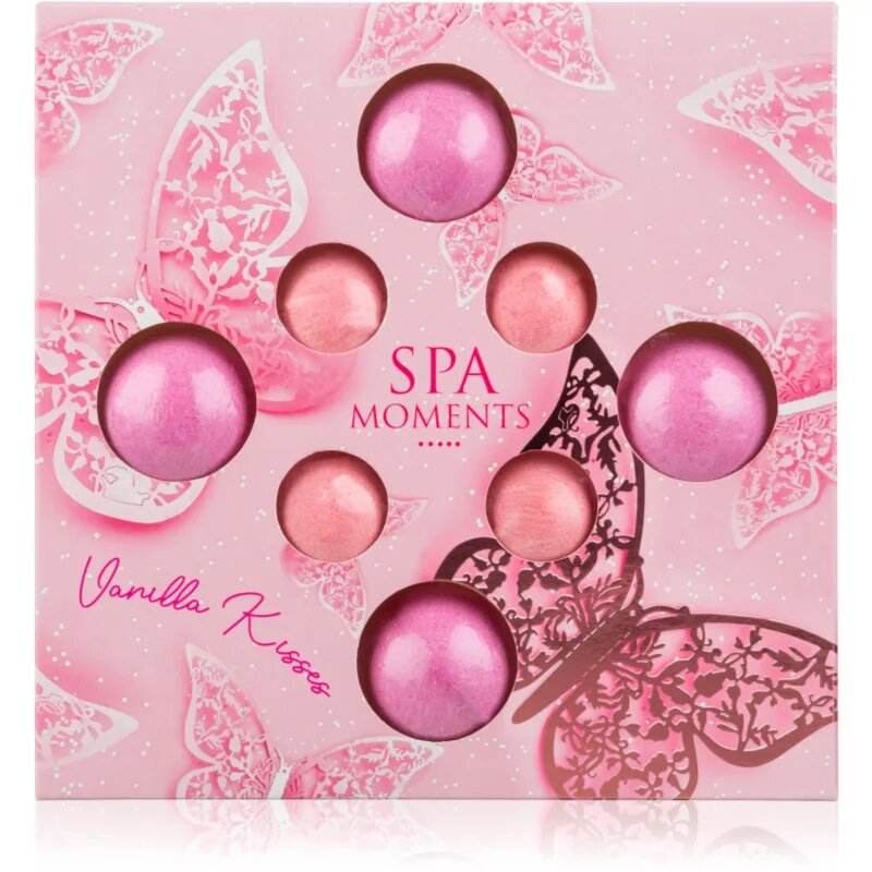 Spa Moments Vanilla Kisses szénsavas fürdő golyók