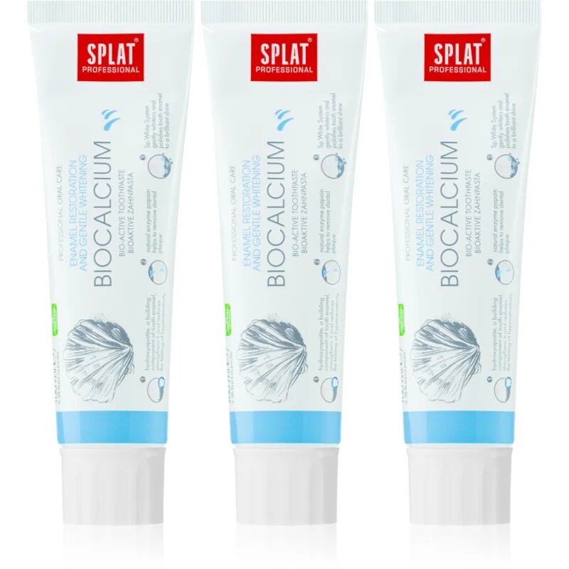 Splat Professional Biocalcium bioaktív fogpaszta a fogzománc megújítására és a gyengéd fogfehérítésre