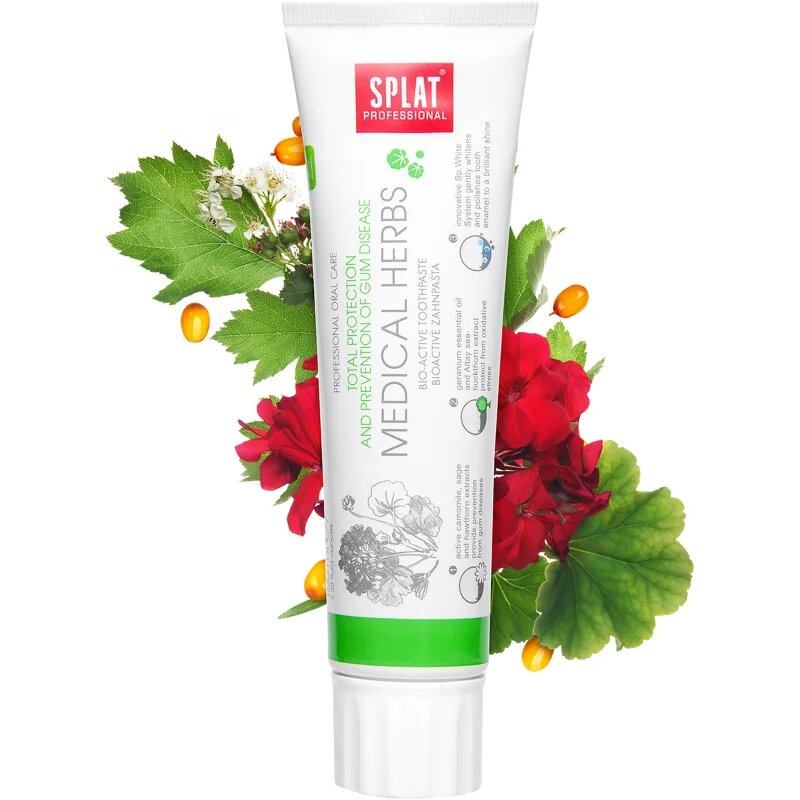 Splat Professional Medical Herbs bioaktív fogpaszta a fogak és a fogíny védelmére 100 g