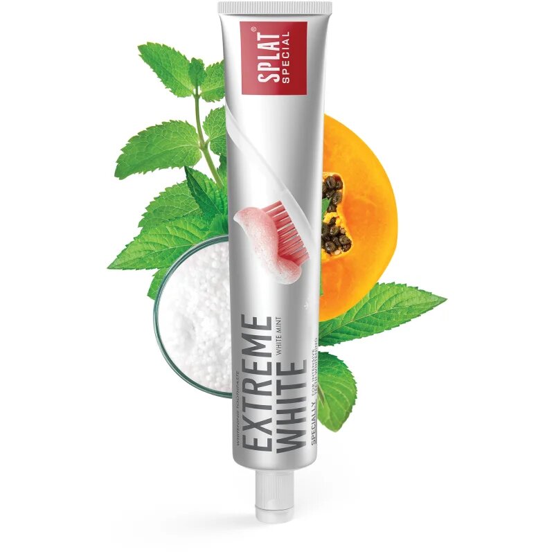Splat Special Extreme White fehérítő fogkrém íz Fresh Mint 75 ml