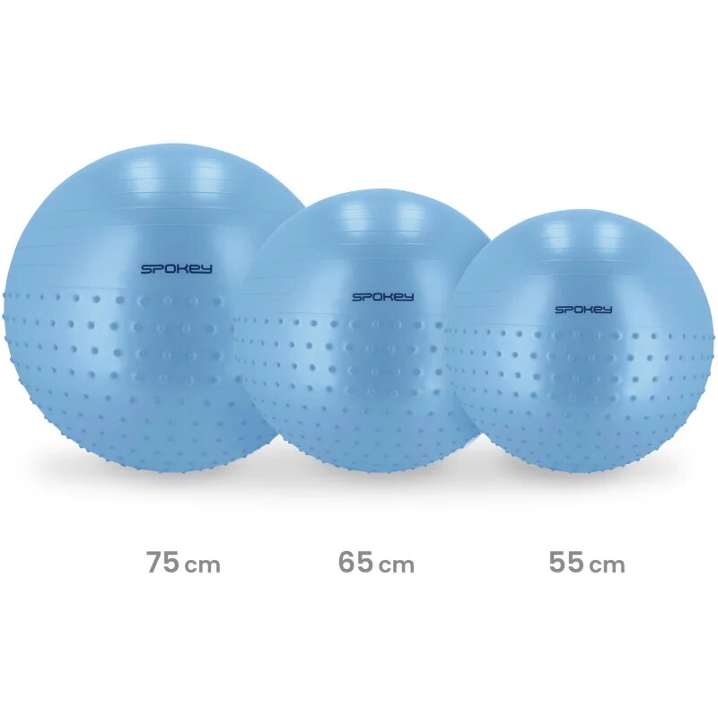 Spokey Half Fit gimnasztikai masszázslabda 55 cm