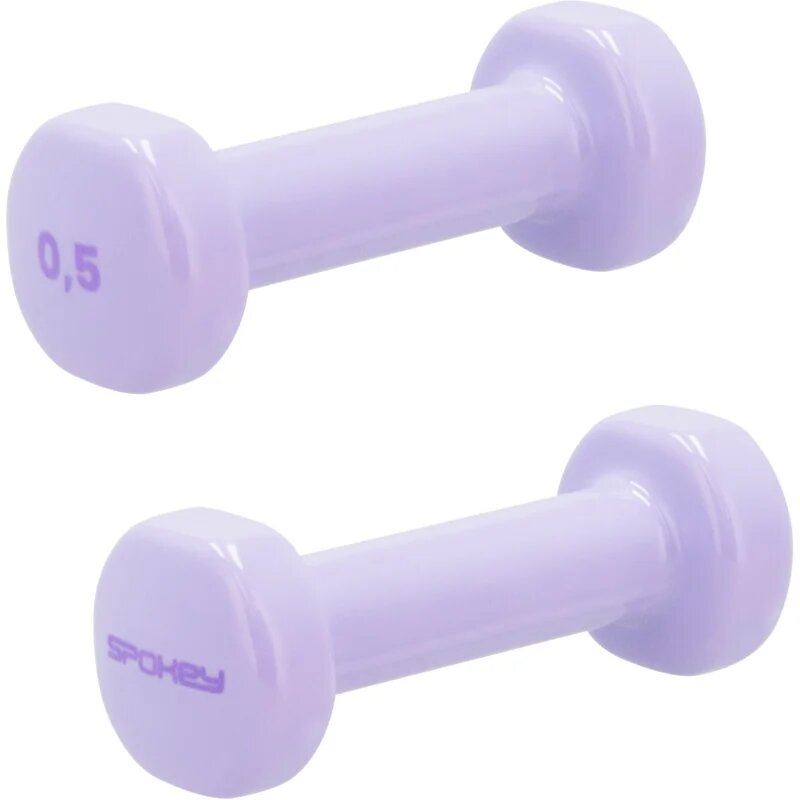 Spokey Shape vinil súlyzószett 2x0.5 kg