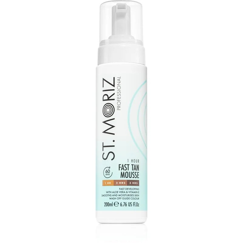 St. Moriz Fast Tan önbarnító hab a gyors barnulásért 200 ml