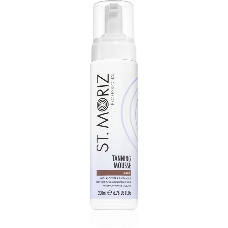 St. Moriz Tanning Mousse önbarnító hab árnyalat Dark 200 ml