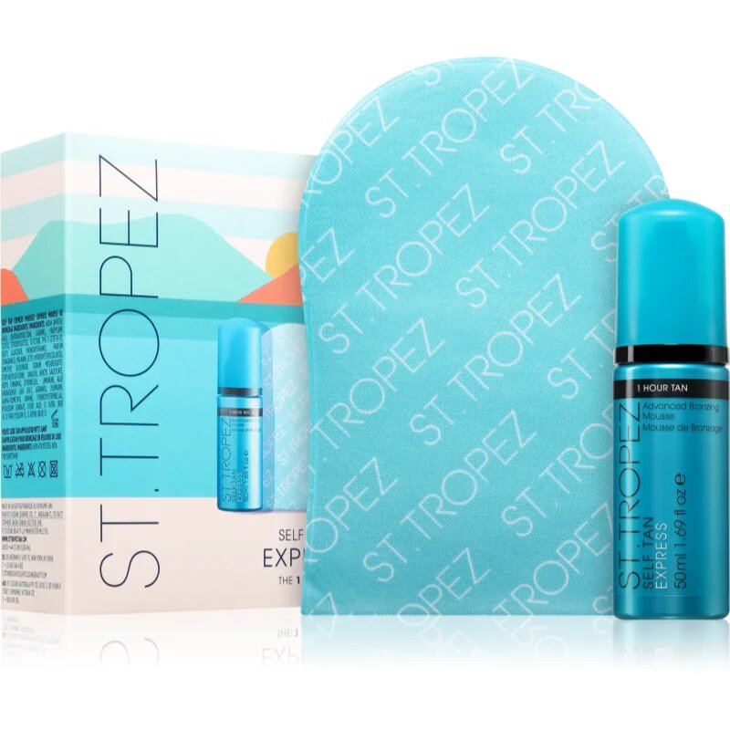 St.Tropez Express Mini Kit szett a tökéletes barnuláshoz