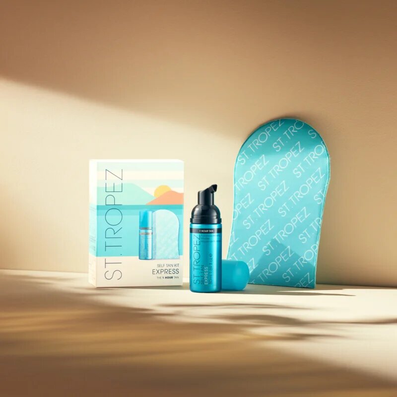 St.Tropez Express Mini Kit szett a tökéletes barnuláshoz