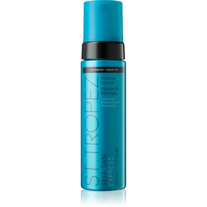 St.Tropez Self Tan Express Bronzing Mousse gyorsan felszívódó önbarnító hab 200 ml