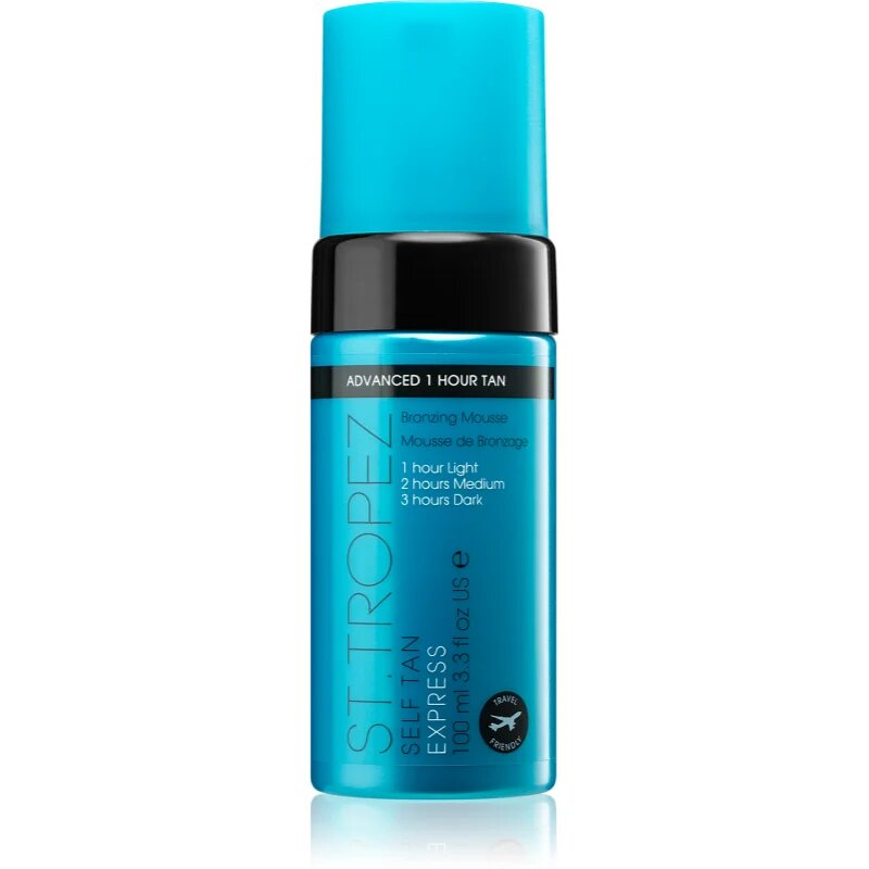 St.Tropez Self Tan Express Bronzing Mousse önbarnító hab a gyors barnulásért 100 ml