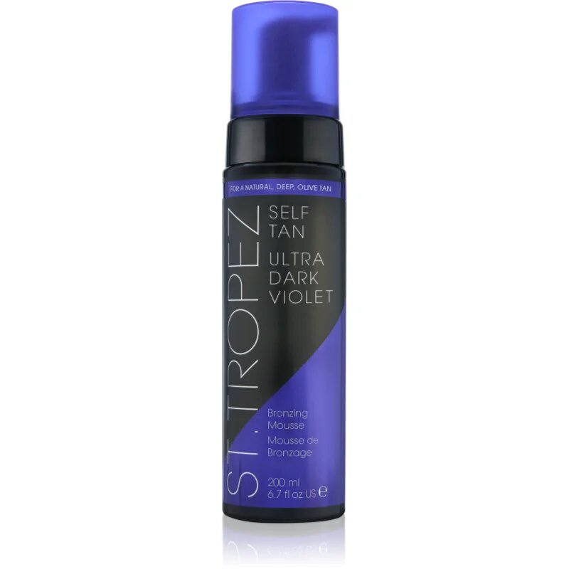 St.Tropez Self Tan Ultra Dark Violet bronzósító hab testre sötét bőrre 200 ml