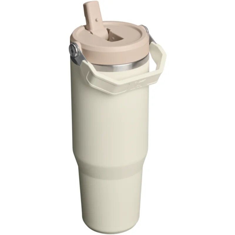 Stanley IceFlow™ Flip Straw 2.0 Tumbler rozsdamentes acél termokulacs Cream 1 db