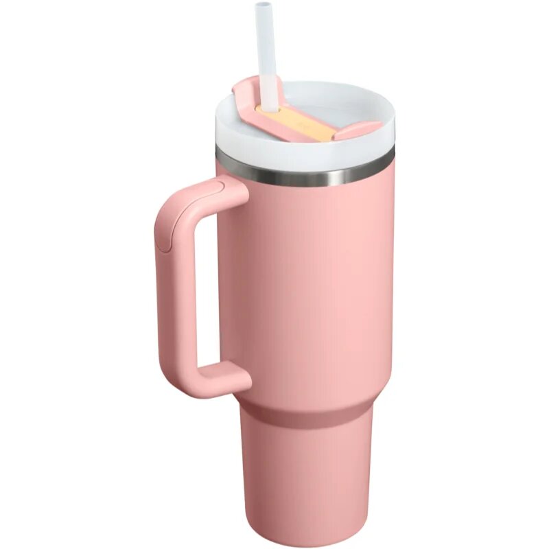 Stanley Quencher H2.O FlowState™ Tumbler rozsdamentes termosz szívószállal nagy Peach Rose 1 db