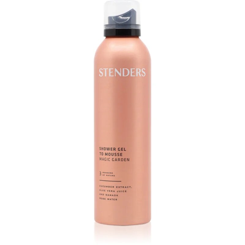 STENDERS Gel to Mousse Magic Garden tusoló hab géles textúrájú 200 ml