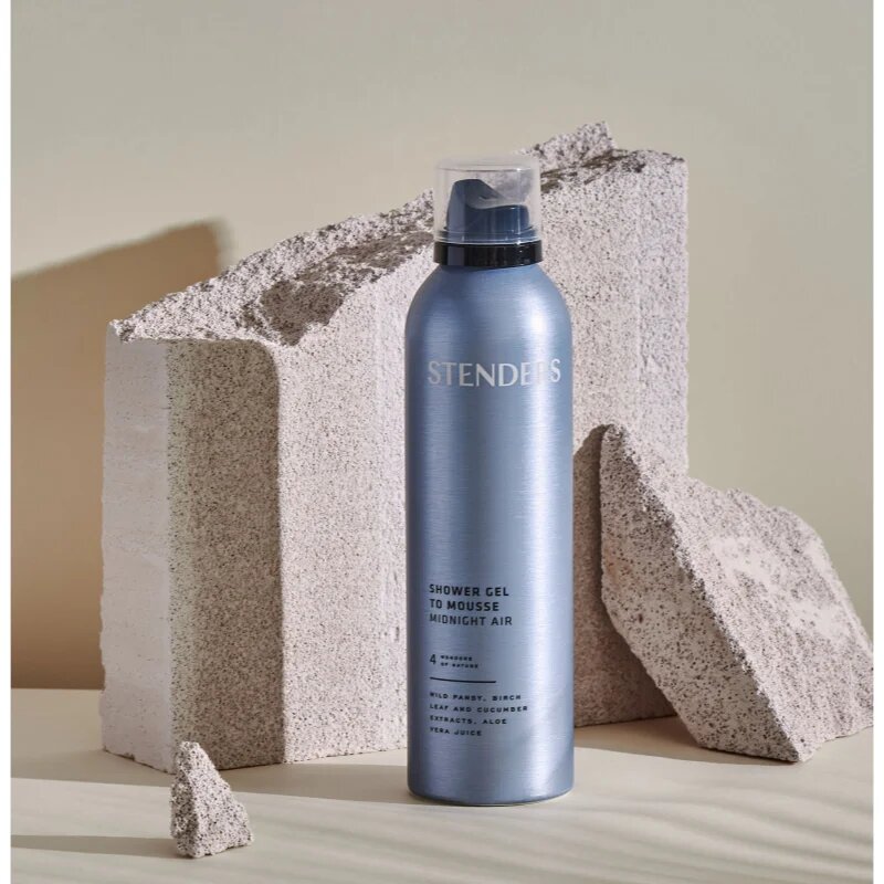 STENDERS Gel to Mousse Midnight Air tusoló hab géles textúrájú 200 ml