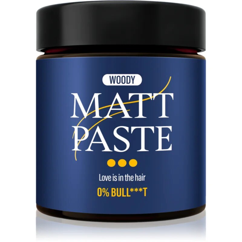 Steve's Hair Paste Strong Matt hajformázó krém Woody 90 g