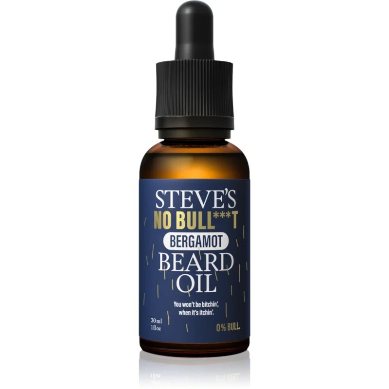 Steve's No Bull***t Short Beard Oil szakáll olaj 30 ml