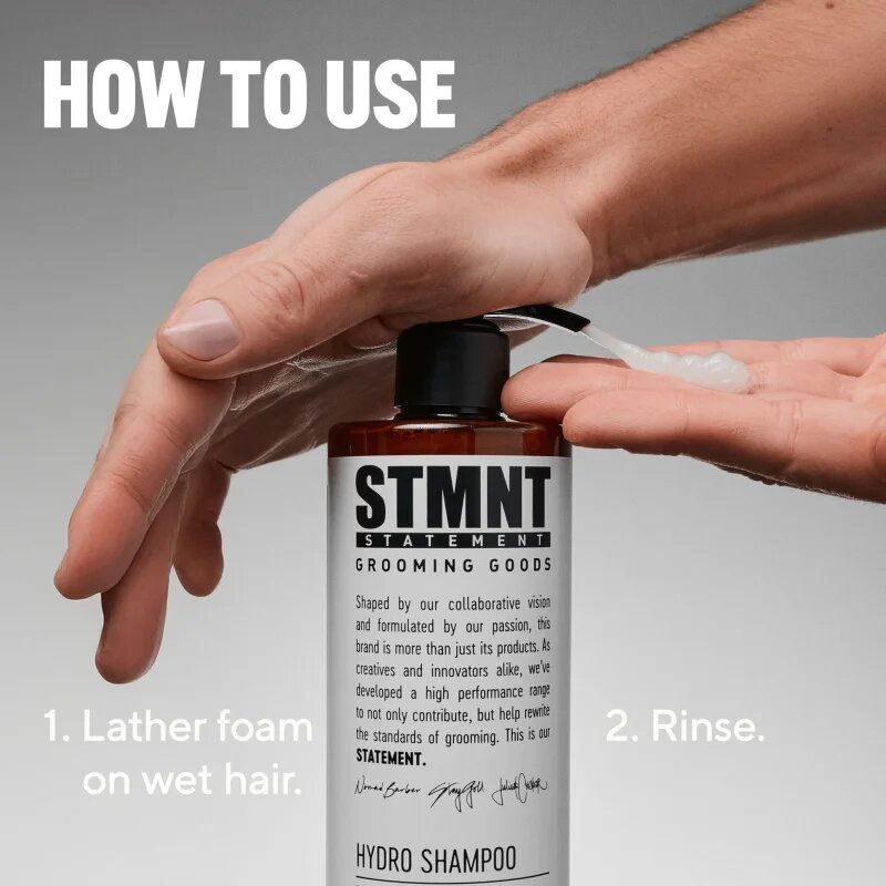 STMNT Care Hydro Shampoo hidratáló sampon a gyengéd tisztításhoz 300 ml