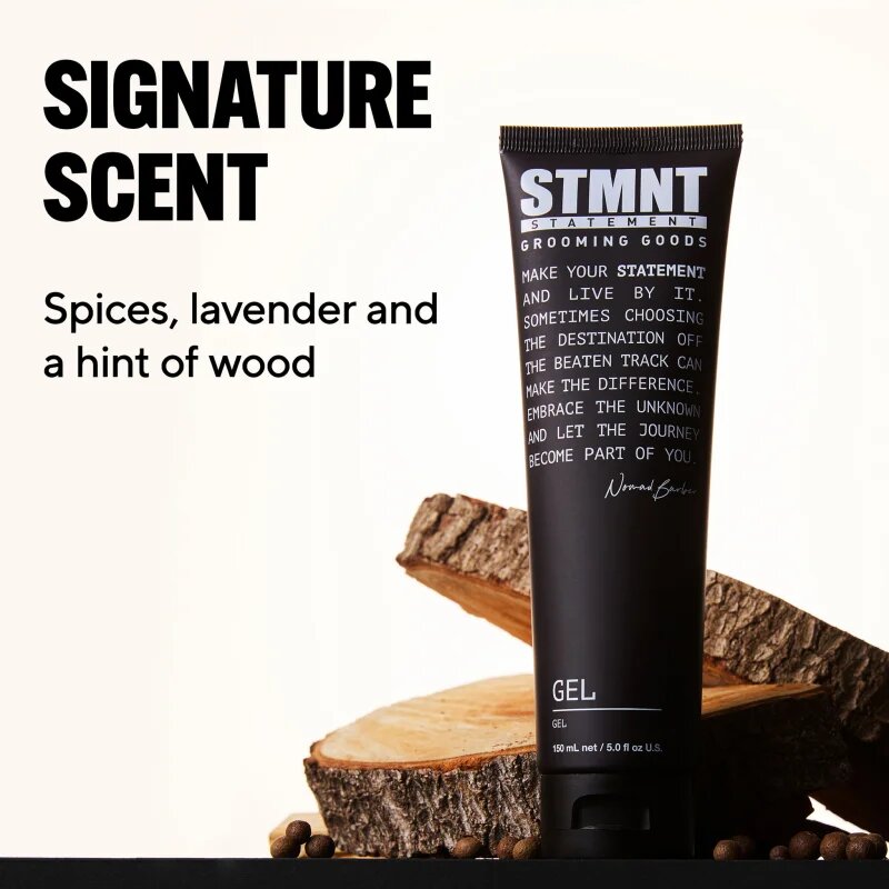 STMNT Nomad Barber Gel styling gél a formáért és a fixálásért 150 ml