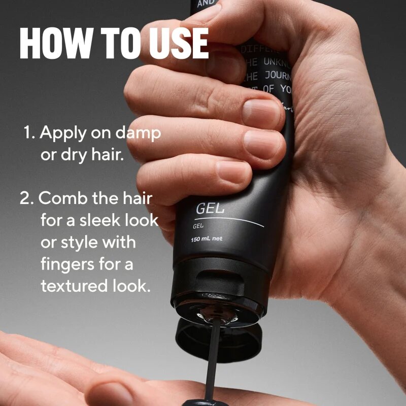 STMNT Nomad Barber Gel styling gél a formáért és a fixálásért 150 ml