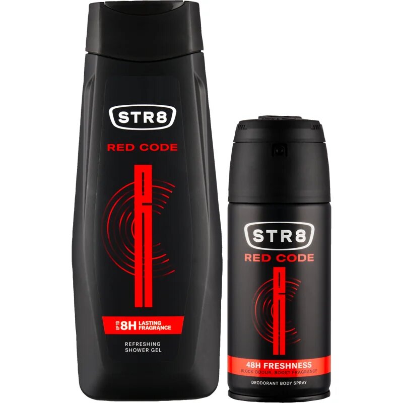 STR8 Red Code Set ajándékszett uraknak