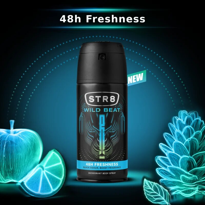 STR8 Wild Beat dezodor 150 ml
