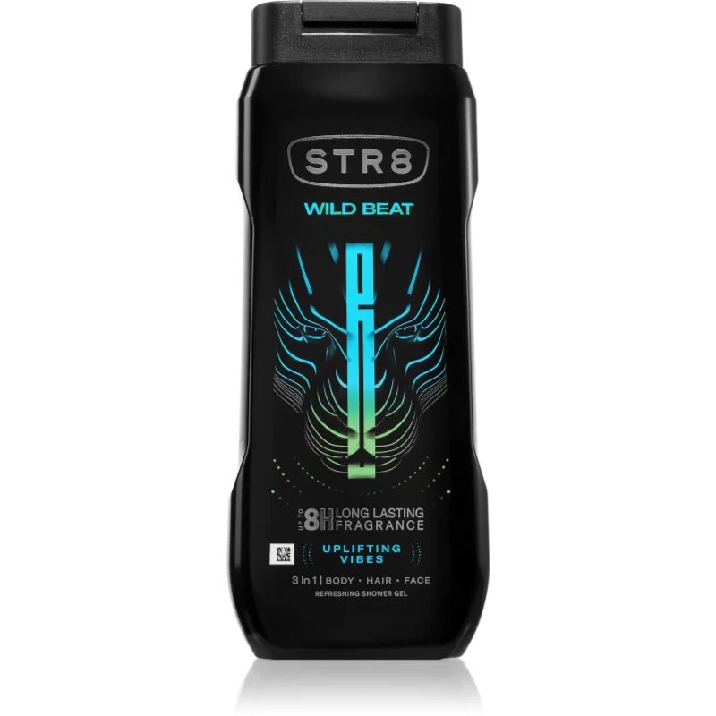 STR8 Wild Beat Shower Gel tusfürdő gél uraknak 400 ml